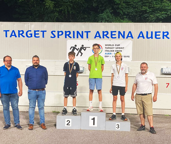 Denny Krautgartner beim Target Sprint in Auer
