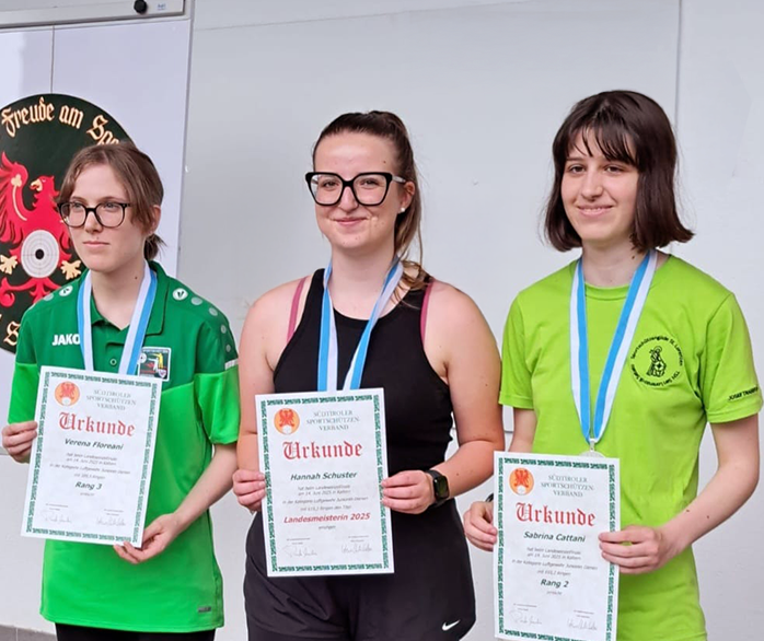 Sabrina Cattani bei der Preisverleihung